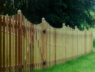 Wayne's Fence actual projects Wood, PVC, Iron/Aluminum, Chain Link, Swimming Pool Fence, Baseball Fence, Tennis Court Fence, Industrial Fence, Horse an