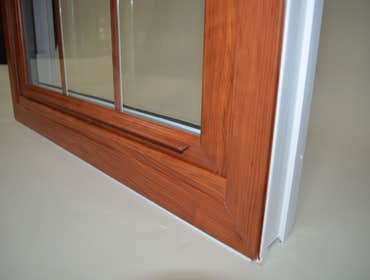 Woodgrain Windows