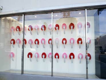 Custom Display & Installation: The Wig Shop, Los Angeles Custom storefront display installation for a retail concept shop.
The scope included fabricat