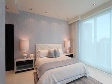 ASIA 3403 Complete design+build interiors buildout of an incredible 4-story penthouse unit in Miami's exclusive Brickell Key with unbelievable views of