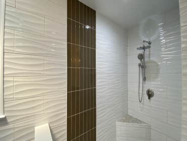 Photos by JPM Construction LLC & Handyman Services #2 Full Bathroom Remodeling; Involve Construction, Demolition, Carpentry, Electrical, plumbing, Dryw