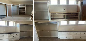 Master closet build