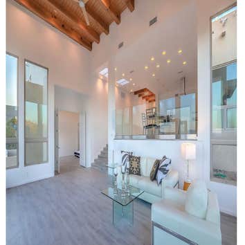 Photos by Absolutely Affordable Electric LLC #1 Demoed multiple 120v circuits and recessed can lights. Added multiple recessed can lights and dimmers