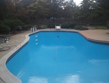 Project photos from Above Water Pool Service Custom Pools, Decks and Sheds. New, Repairs, Renovation, Remodel, Vinyl Liner Replacement. Above Ground an