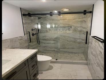 Photos by Mt Home Builders #3 Full bathroom remodel, with materials and labor