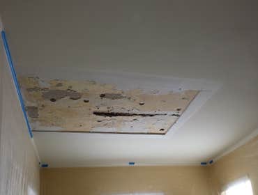 Before Ceiling Repair