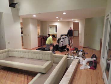 Before pic sunk in living rm