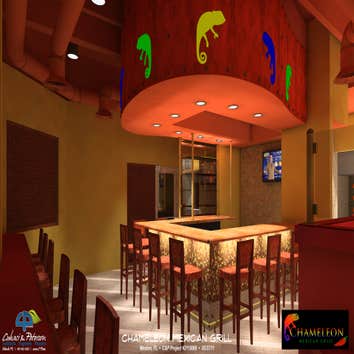 CMG Mexican Restaurant This project was a 2,200 square foot space that was a retail store that we converted into a high end Mexican restaurant in 5 wee