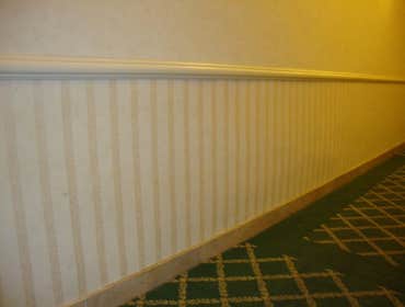 Project photos from TAKO Painting Wallpaper installation on hallways in Manhattan NY