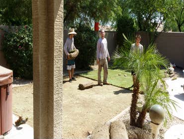 yard remodel