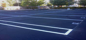 Saint Mary's Regional Hospital This was a Sealcoat/ Re-stripe
