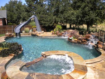 Gunite Pool and Spa
