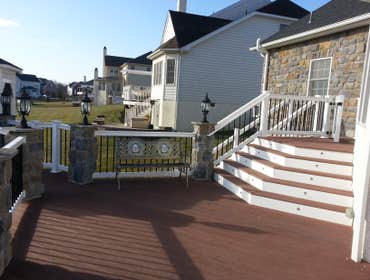 Castle in the Sky Check out this castle in the sky with our elegant gazebo deck. This outdoor masterpiece is sure to make any backyard go from boring 