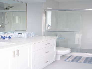 “Living Coastal” by Mahi Mahi Construction Whole house tear out and remodel
Refinished original Terrazo floors
Custom trim in bonus room
Marble backs