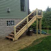 Trex Decking Staircase
