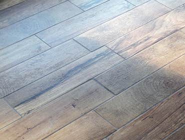 new tile flooring throughout