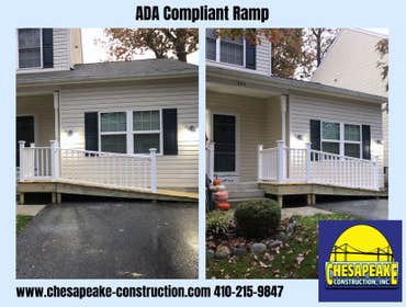 ADA Ramp Are you looking for a safe and reliable ADA ramp for your business or residential property? Contact us today for a free estimate!