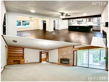 Before and After photos