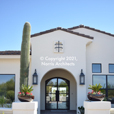 Entry of 4,000 Sq. Ft. Scottsdale Custom Home