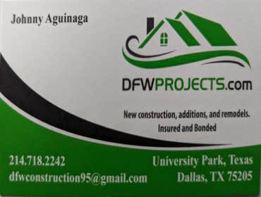 Photos by Dfw Projects LLC #1 New home construction. 4 bed 2 bath 2 car garage.