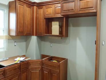 Photo(s) from DR Home improvement Complete kitchen renovation.