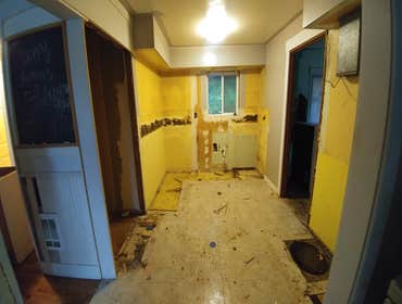 Compact Kitchen Remodel, Demo