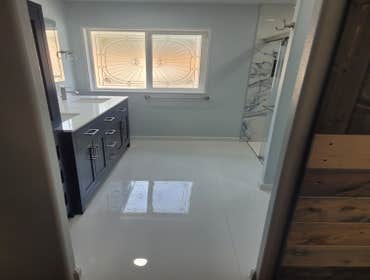 Photos by A-1 Construction #1 Full bathroom remodeling.
