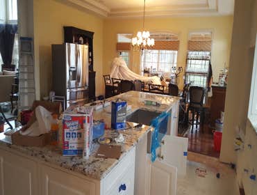 Kitchen remodeling project