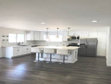 Kitchen remodeling &new floor