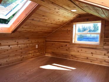 Natalie Curtis Turn attic into loft, install two skylights, one window, insulate walls and ceiling, add can lights, add four outlets, one smoke detecto