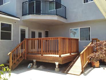 Redwood Deck
