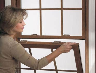 Wood Grain Vinyl Windows