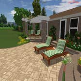 Saratoga California, rear yard grading challenge, and existing pool enhancement Grading around existing swimming pool allowed rain to collect in the po