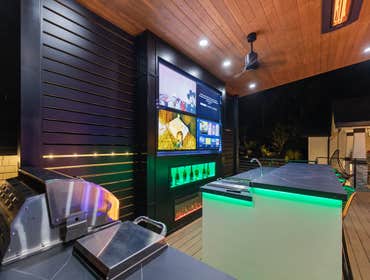 Lafayette project by Vigorous Landscaping Full outdoor living entertainment