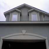 Westport Project Outside stucco and indoor drywall