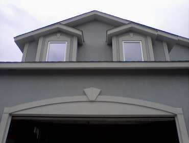 Westport Project Outside stucco and indoor drywall