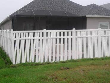 Vinyl Fence