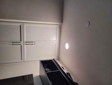 Adding recessed LED Lights