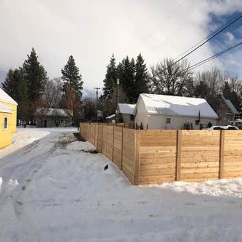 Wood Fence
