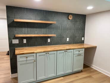 Photos from TGC Remodeling Pool room convert to three one bedroom apartments. Job - convert former pool room in basement of apartment building to three