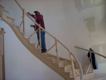 spiral stairs