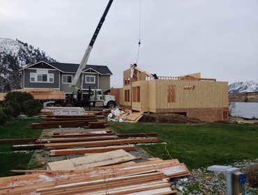 Orondo, WA - Lakehouse Addition Adding 4200 Sq Ft addition to existing 1400 sq ft home above 3 car garage in Orondo, WA