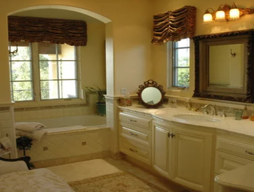 Transformation from a California ranch house to a Tuscan villa