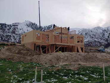 Orondo, WA - Lakehouse Addition Adding 4200 Sq Ft addition to existing 1400 sq ft home above 3 car garage in Orondo, WA
