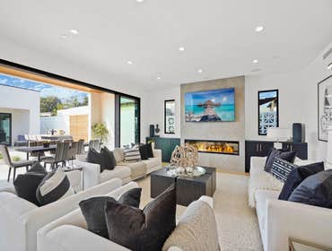Recent Work In this project we have designed new kitchen area and living room, remodeled the bath, new exterior sitting area with landscaping and redes