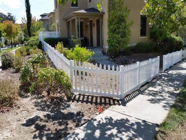 Vinyl Fence