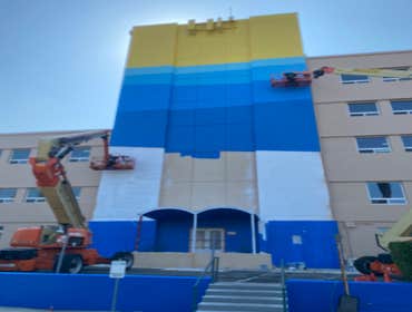 Photos by PRO Painting Co #8 Ext. Church. Painting