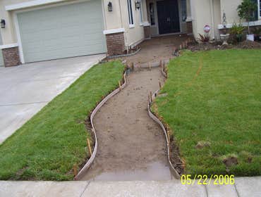 CONCRETE WALKWAY