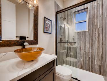 Photos by Advantage Construction DBA Advantage Custom Homes #1 New residential home build in Pradara that despite being struck by lightning and catchin