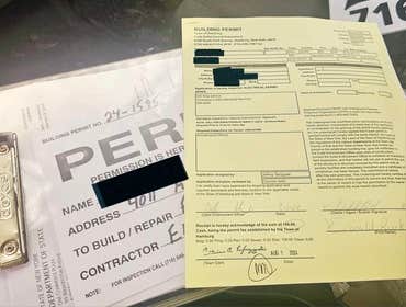 proof of permit